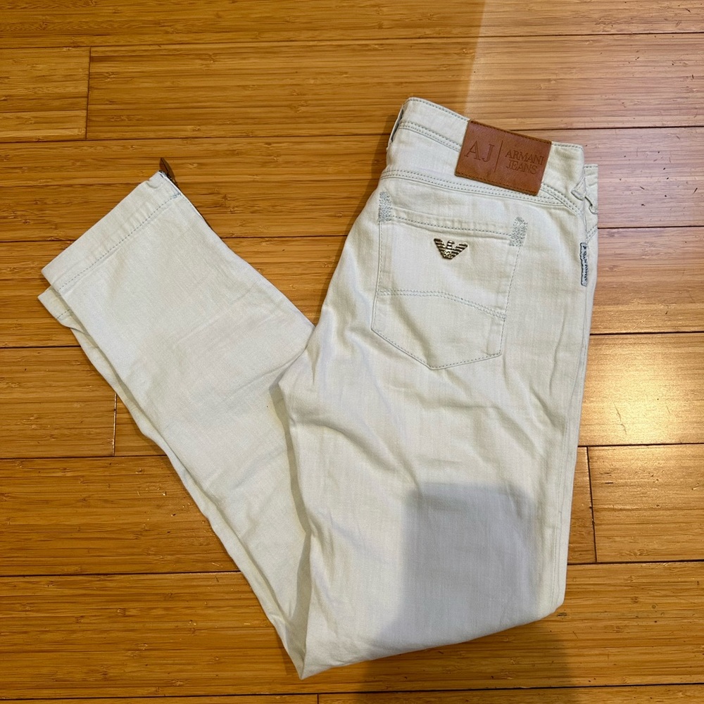 Armani Jeans Skinny Light Blue Jeans Size 26